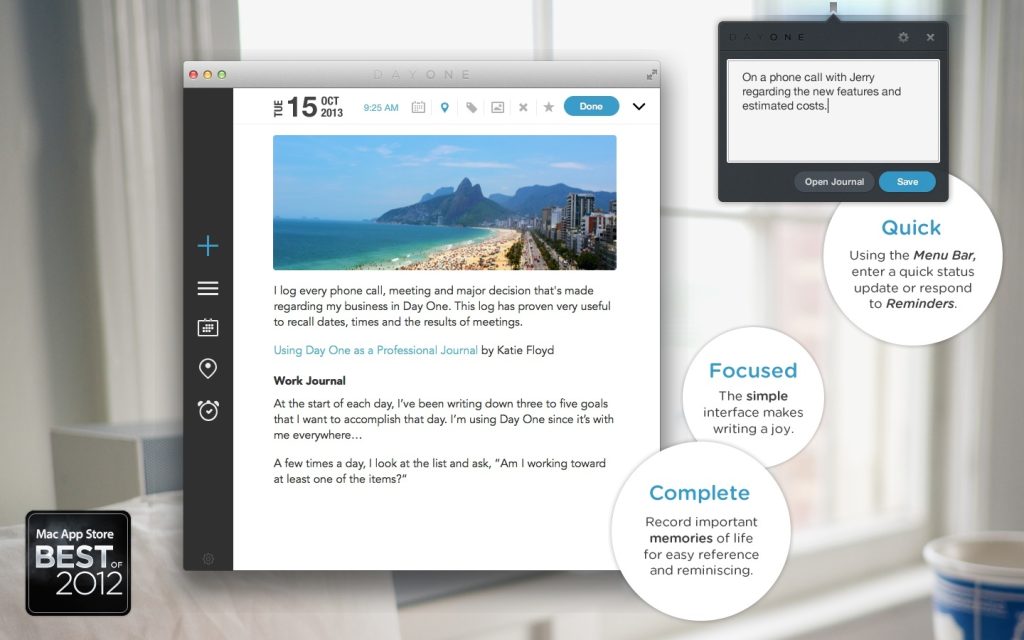 Day One Mac 1.9.1 now available
